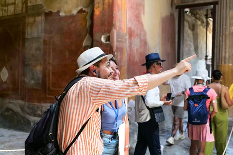 Pompeje: Bilet wstępu bez kolejki z audioprzewodnikiem w aplikacji
