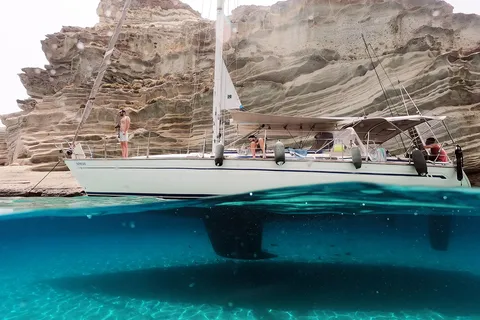 Adventurous Boat Tour to Kleftiko & Sykia Caves