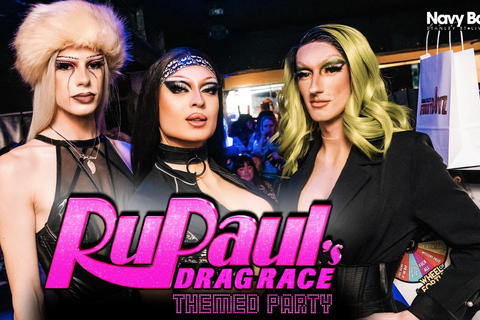 RuPaul&#039;s Drag Race themafeest | Navy Bar 2.1ENTREE met drankje