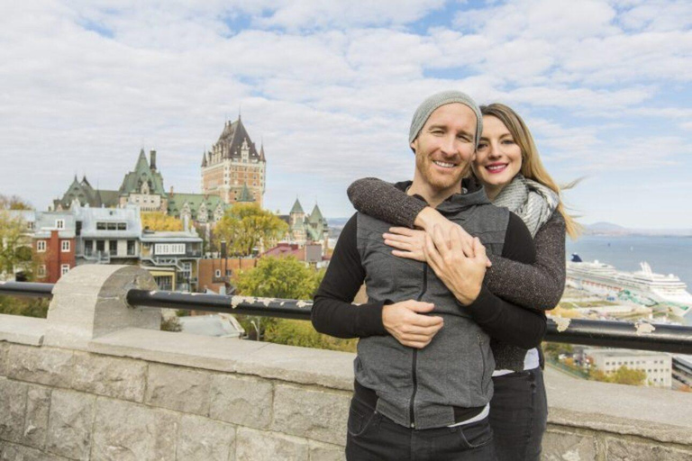 Visite à pied romantique de Québec pour les couples