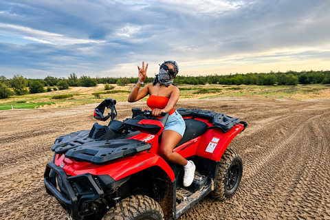 From Dakar: Pink Lake with ATV, canoe, lunch, and swimming pool PINK LAKE: FULL DAY TRIP, ATV, CANOE, CAMEL, HORSE, LUNCH,