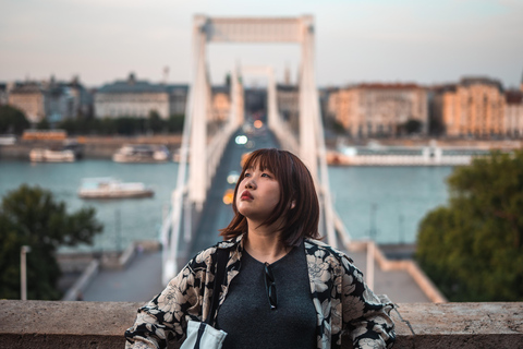 Foto di strada nelle vie più belle di Budapest