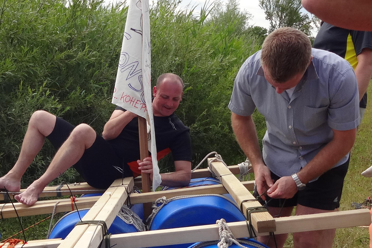 Sommerhausen near Würzburg: Exclusive group raft building