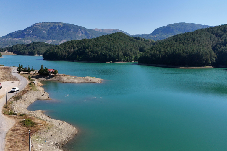 From Tirana: Funari Lake, Swim&Kayak/Petrela Castle, ZipLine