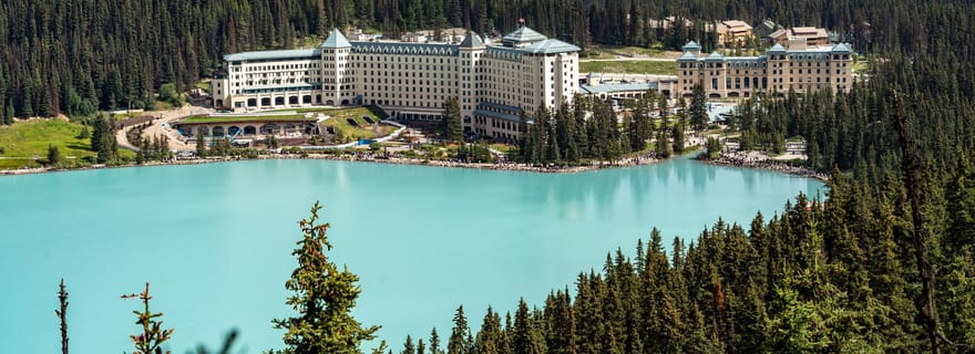 Visite des lacs Moraine, Louise, Emerald, Johnston Canyon et Yoho