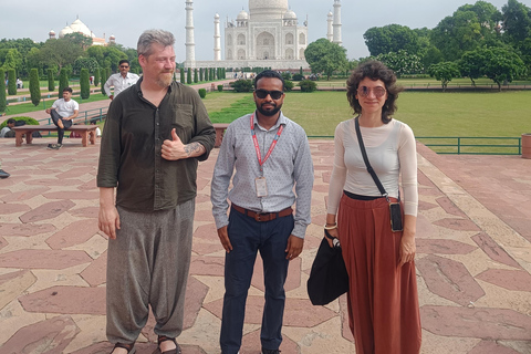 All Inclusive Taj Mahal & Agra Tour By Superfast Train Tour From Agra - Private Car, Driver, and Tour Guide