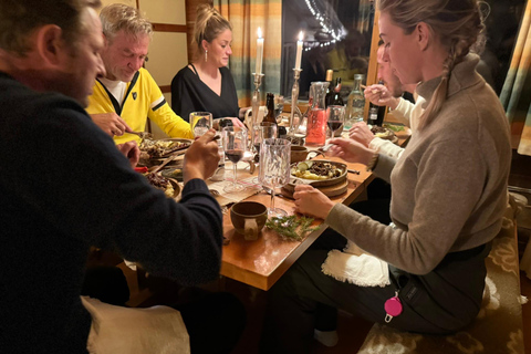 Private Traditional Sauna, Ice Dip and Dinner in the Wild