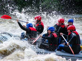 Bavière : Action Rafting en eaux vives