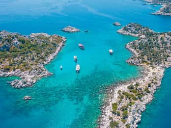 Navigare in Turchia: Crociera in caicco da Kas a Demre via Kekova