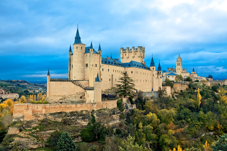 Madrid: Private day tour to El Escorial and Segovia Private day tour El Escorial Monastery & Segovia with van