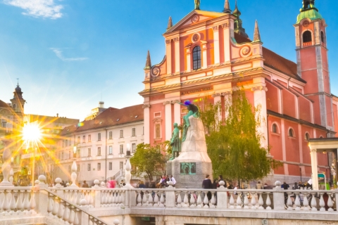 Ljubljana: eerste ontdekkingswandeling en leeswandeling