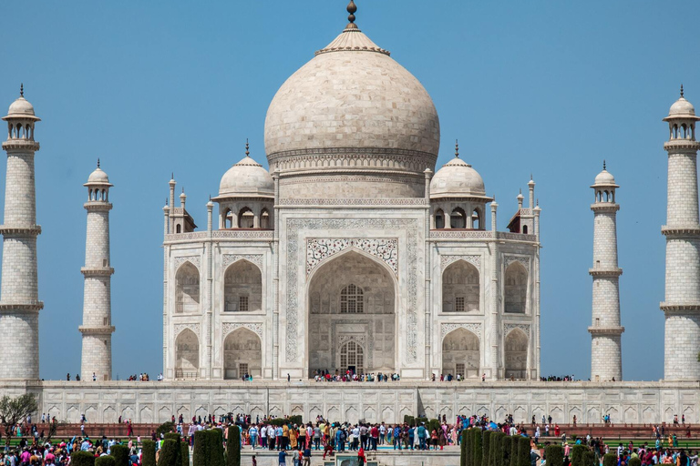 Tour de un día por el TajMahal, el fuerte de Agra y el Baby Taj en tren GatimanTodo Incluido Excursión en Expreso el Mismo Día al Taj Mahal y al Fuerte de Agra