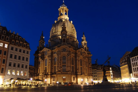 Excursão a pé de 3 horas ao Striezelmarket, as maravilhas de inverno de Dresden