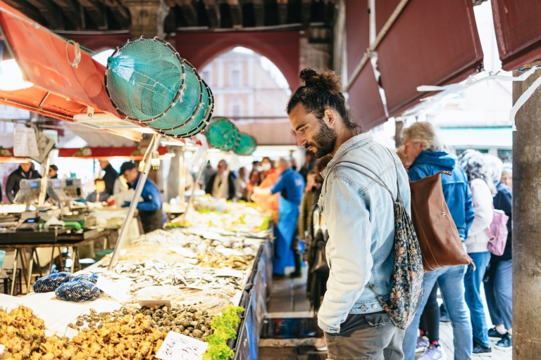 Venecia: visita al mercado de Rialto, clase de cocina práctica y almuerzo