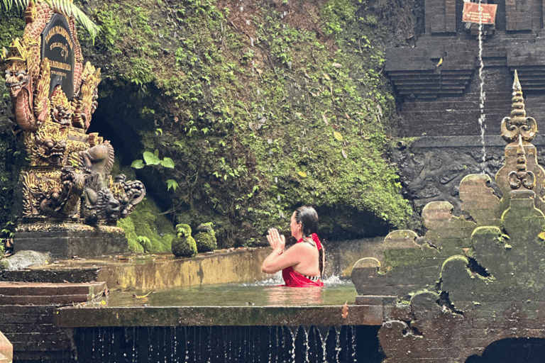 Bali: Taman Pecampuhan Sala Temple Melukat Ceremony