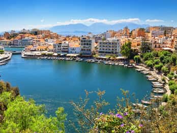 Spinalonga og Agios Nikolaos med grillmat