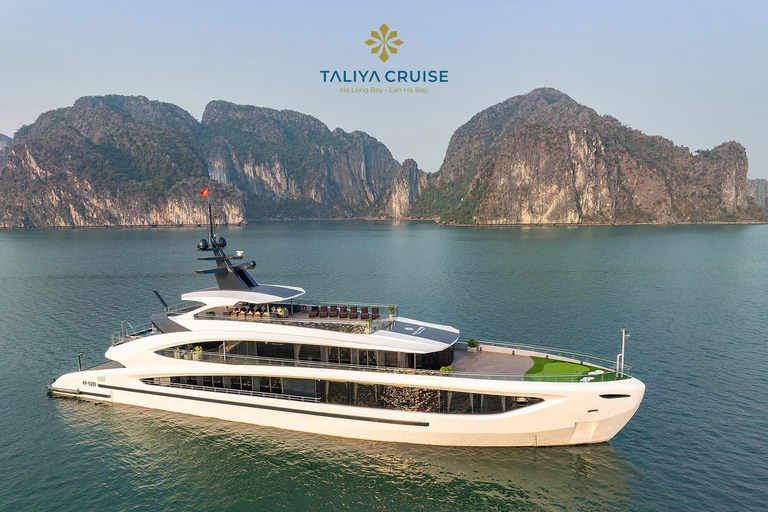 Crucero de un día Taliya Premium 5 Estrellas: Excursión por la Bahía de Ha Long y Lan Ha