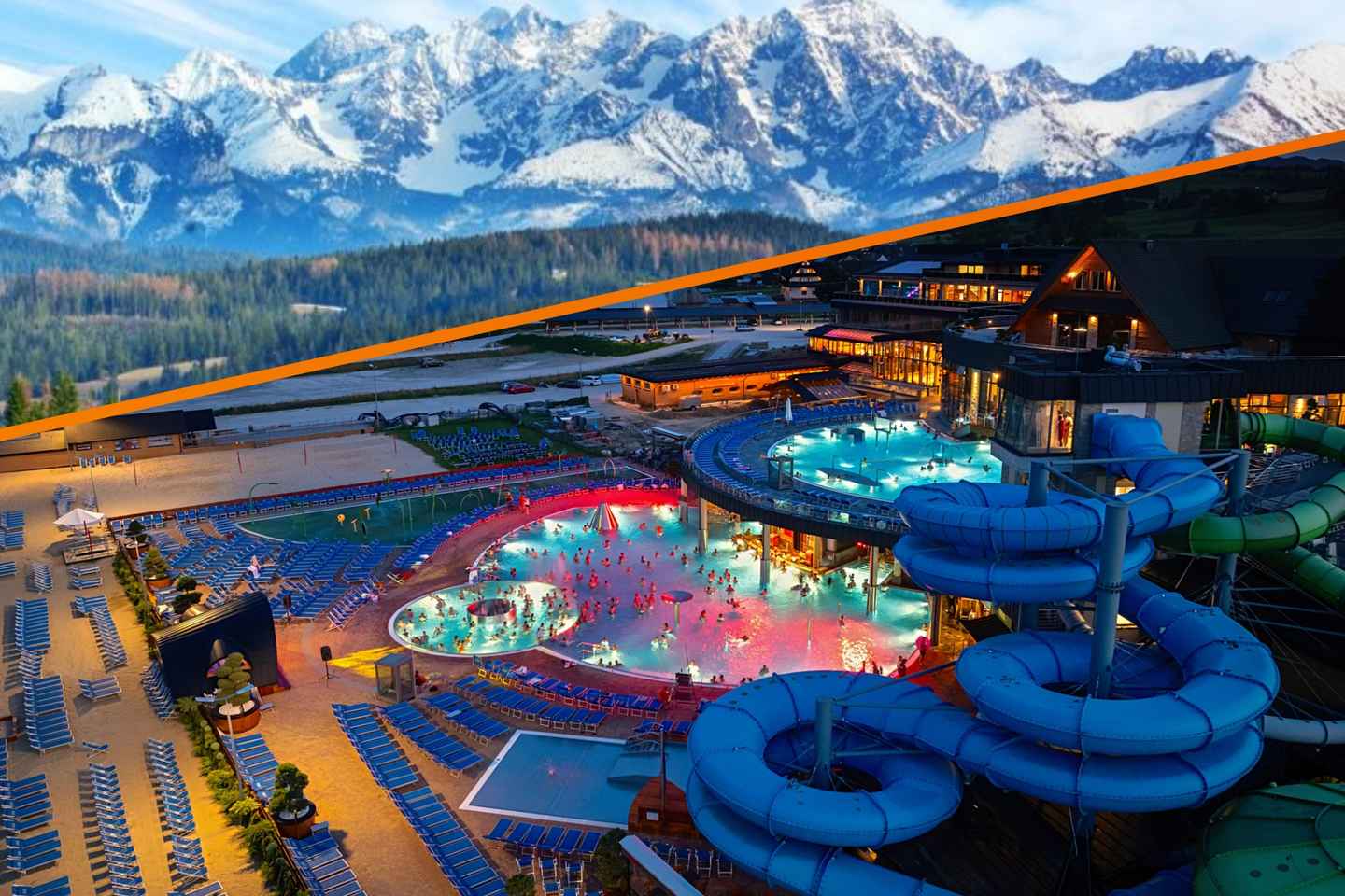 Cracovia: Tour Zakopane, Terme, Funivia e Trasferimento Hotel