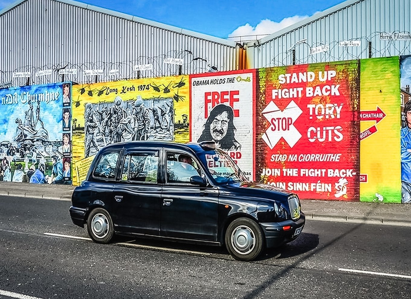 Belfast: Politisk taxatur