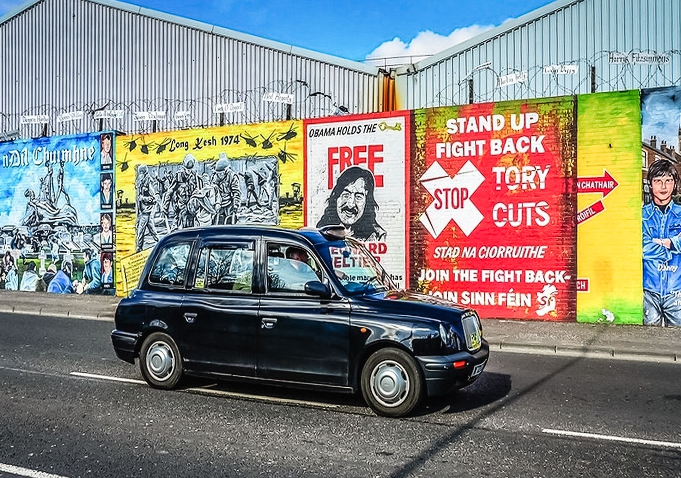 Belfast: Politische Taxi Tour