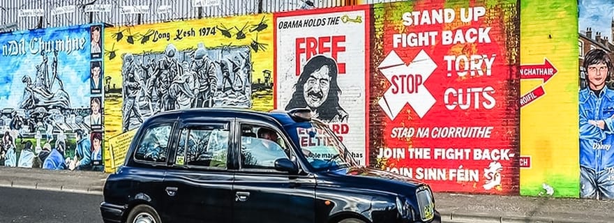 Belfast: Tour dei taxi politici