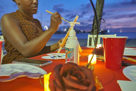 St. Maarten: Sunset and Paint Experience
