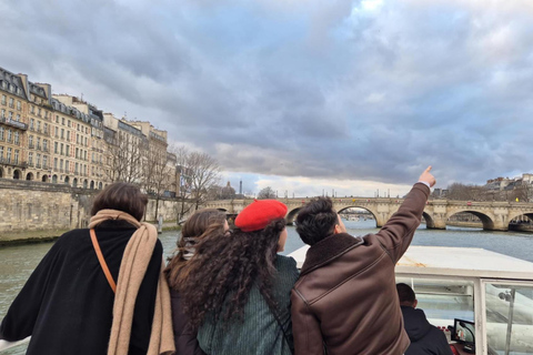 Seine River Sightseeing Guided Cruise Vedettes du Pont Neuf Departure Time - 12:00 pm
