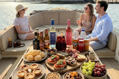 Lisbon – Morning Cruise with Coffee & Portuguese Snacks Lisbon: Sangria Social Premium Boat Experience