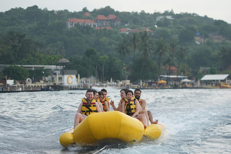 Bali: Nusa Penida Watersport Adventure with Lunch Adventure Package: Snorkeling+Canoe+BananaBoat+Donut+Jet Ski