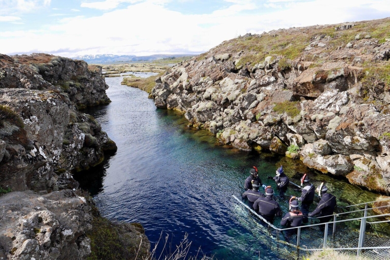 De kloof van Silfra: snorkelavontuur in kleine groepVanuit Þingvellir: rijd zelf naar trefpunt, zonder ophalen