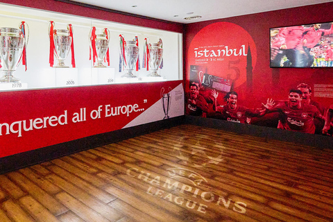 Guided tour of the Liverpool FC museum + exclusive e-book