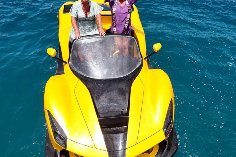 ZANZIBAR:Jet car thrill ride & Transparent Kayak with Pickup PRIVATE TOUR WITH TRANSFER INCLUDED FROM NORTH OF ZANZIBAR