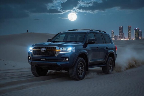 Doha: Moonlight Desert Safari with 4x4 & Camel Experience