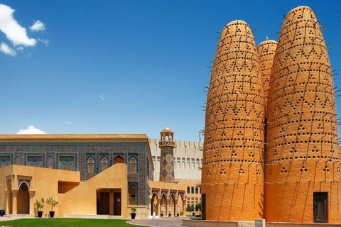 Doha: City Highlights, West of Qatar and Cave Tour with Meal