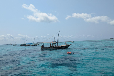 Zanzibar;Blue Safari Snorkeling & Blue Lagoon with BBQ lunch Pickup anywhere (All inclusive)