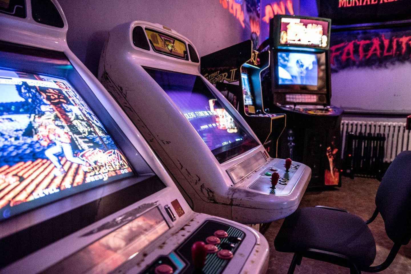 Cyber Arcade með Fun Arena í miðborg Prag