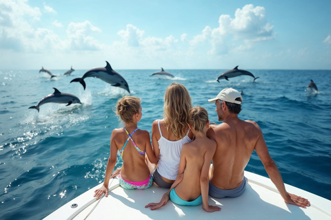 Hurghada: Dolphin Watching & Snorkeling Adventure with Lunch Dolphin Watching Boat Tour with Diving