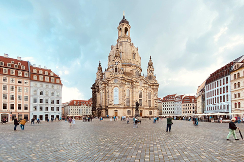 Dresden: Kleine pauze bij de Frauenkirche