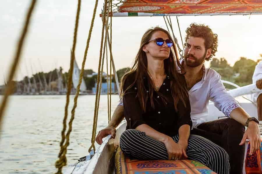 Kairo: Privates Nil-Felucca-Abenteuer / Hin- und Rücktransfer. Foto: GetYourGuide Kairo: Privates Nil-Felucca-Abenteuer / Hin- und Rücktransfer. Foto: GetYourGuide