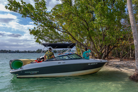 Aluguel de barco com capitão em Miami Beach - até 6 pessoas