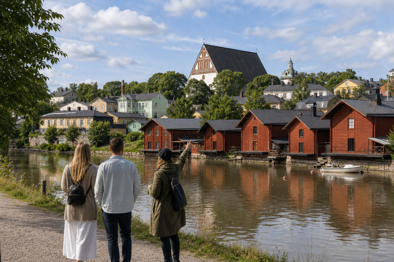 Helsinki & Porvoo Tour with Local Stories and Transfer Helsinki & Porvoo Chartered Tour