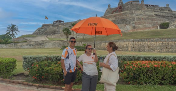 Cartagena: tour a piedi guidato del Castello di San Felipe de Barajas