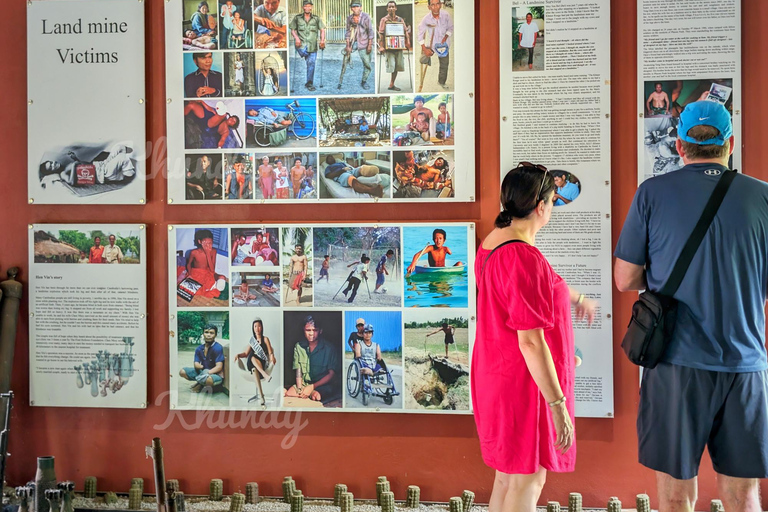 Siem Reap: Krigsmuseum ingår Biljett &amp; Gratis tur &amp; retur