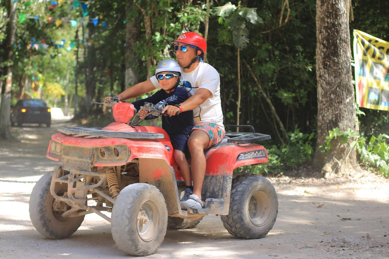 Cancun: Adventure at Cenote La Noria with ATVs, Zip Lines and a Cenote Cancun: Adventure in Cenote La Noria with ATVs, Zip Lines and Cenote
