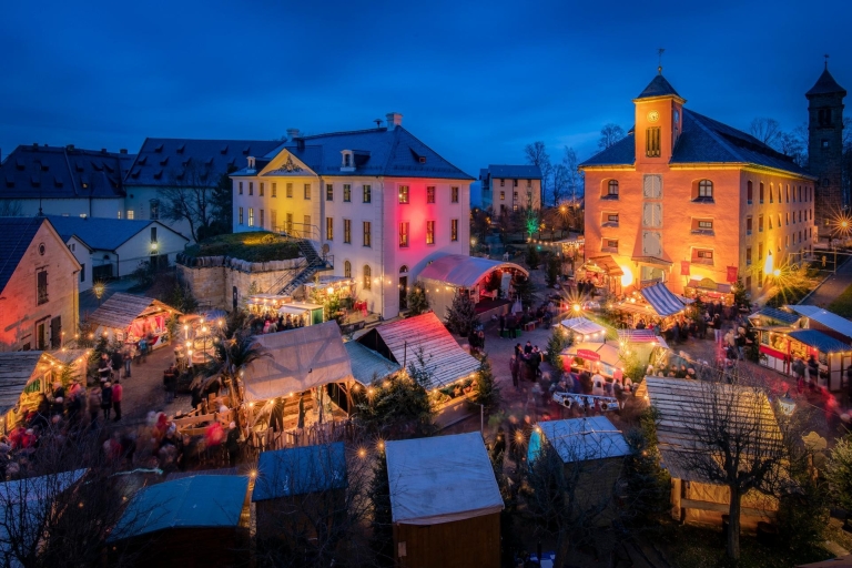 Praag - Kerstmarkt Königstein en rondleiding door de Bastei-brugKönigstein-kerstmarkt en privérondleiding door de Bastei-brug