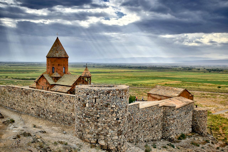 Monasterio de Khor Virap y mirador del monte Ararat