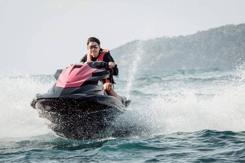 Phuket: Jet Ski Tour Patong Beach with 9 Check-in Points Have fun with a trip to 9 check-in points on Phuket Island.