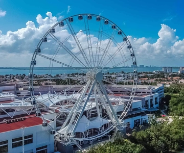 Visita guidata di Cancún SkyWheel, Letters e shopping
