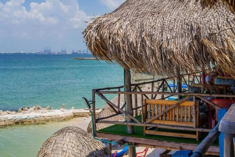 From Cartagena: Marasú – Tierra Bomba, Lunch & Boat Ride