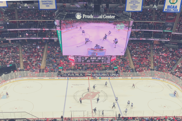 Newark: New Jersey Devils Ice Hockey Game Ticket Upper Goal